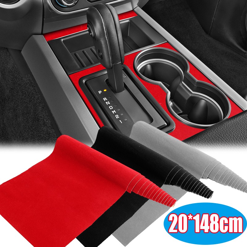 Velvet Ribbon Roll - 20*148cm kain beludru lembut Strip interior