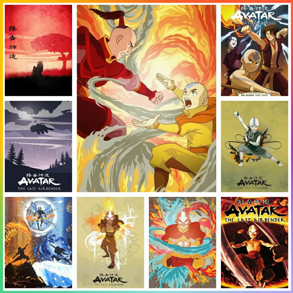 Embroidery Embellishments - Avatar The Last Airbender Lukisan Berlian