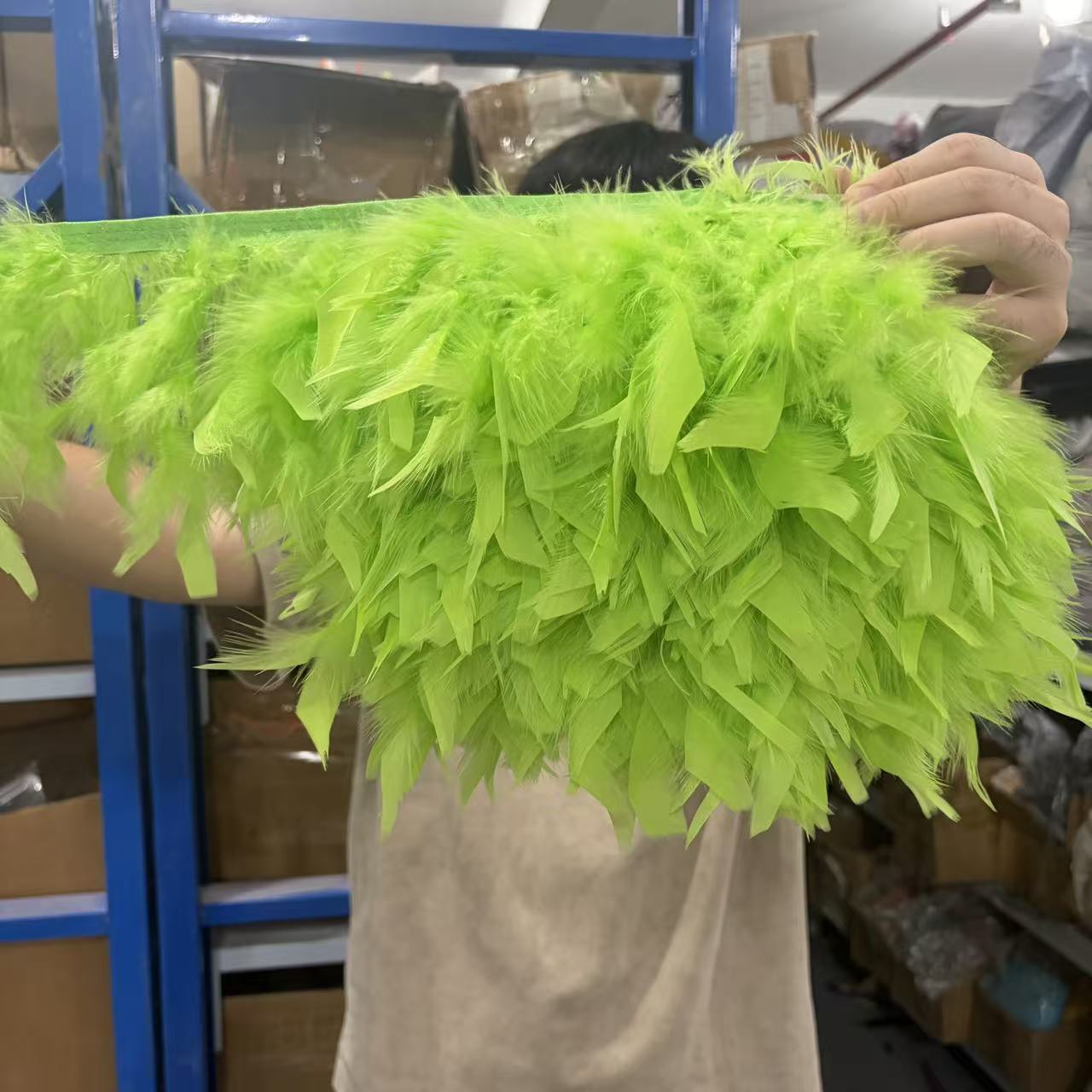 Feather Trim Marabou - Pita Bulu Marabou Turki Alami 1/2/5/10M