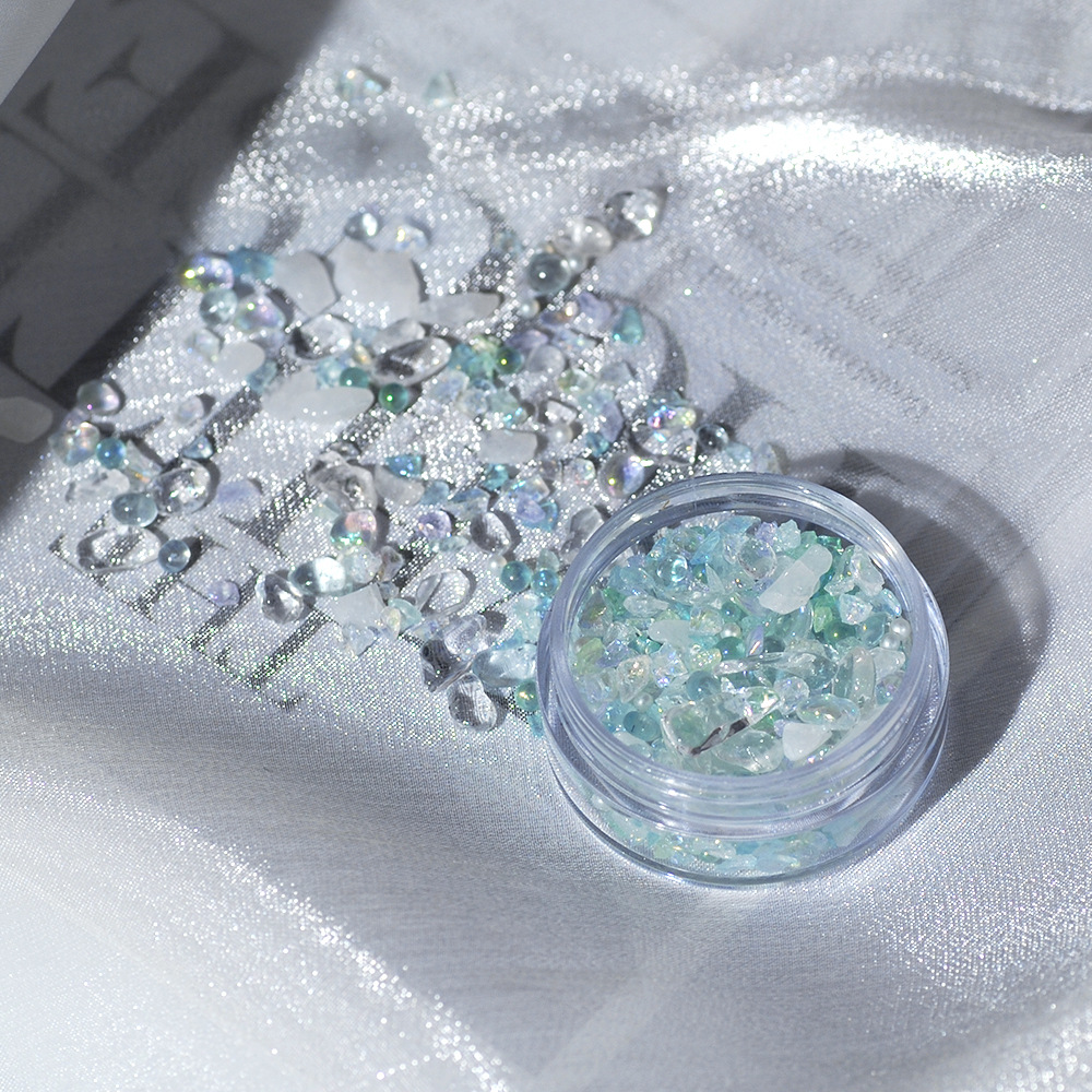 Embellishment Glue Craft - DIY Permata Resin Kerang Campuran Kristal