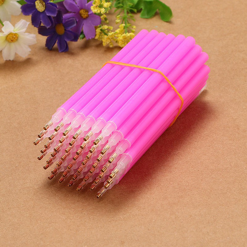 Grosir 50/100 Buah Pena Lukisa - Embroidery Embellishments ulasan dan harga