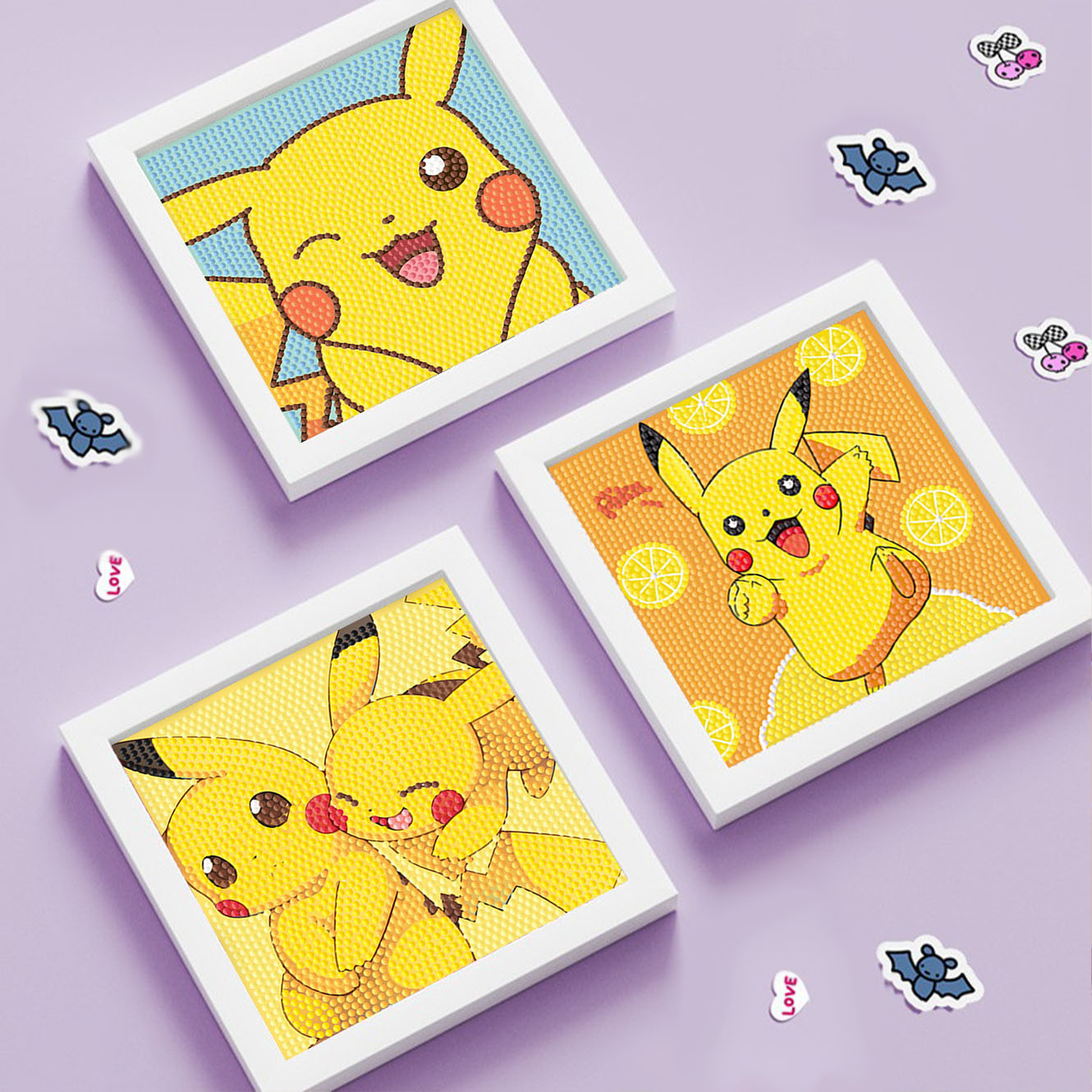 Keeppley & Pokemon Crystal Dia - Embroidery Embellishments ulasan dan harga