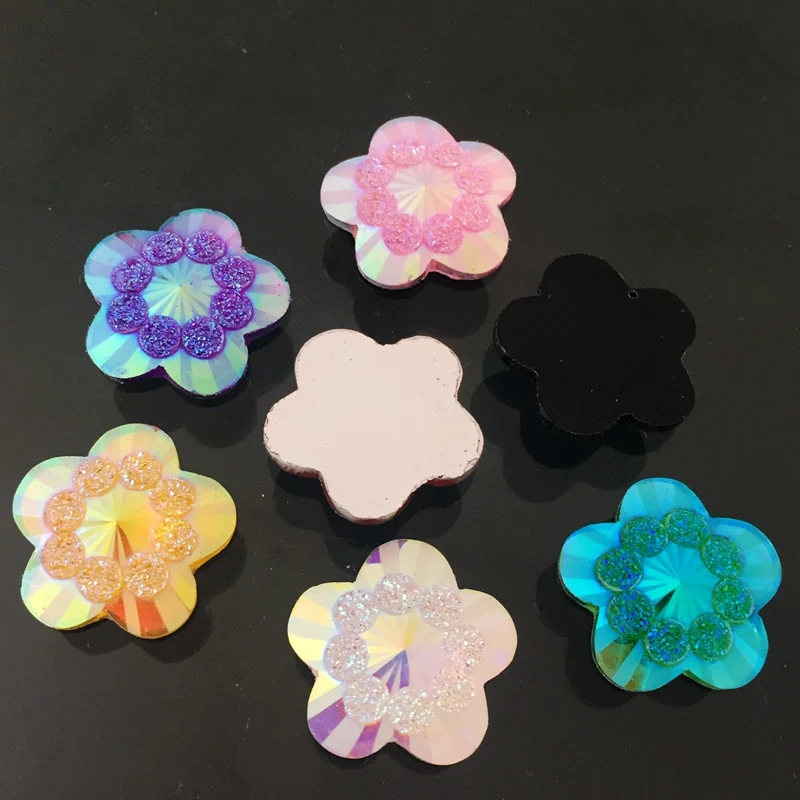 20 Buah 20Mm Ab Warna Campuran - Embellishment Glue Craft ulasan dan harga