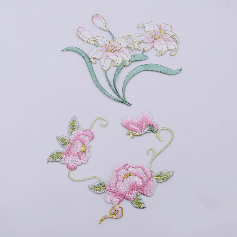 1 Buah Kerajinan Pakaian DIY B - Applique Patch Flower ulasan dan harga