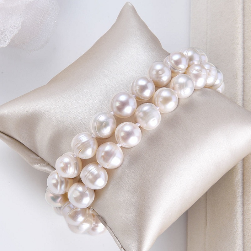 8-9mm mutiara air tawar alami  - Pearl Trim Chain ulasan dan harga