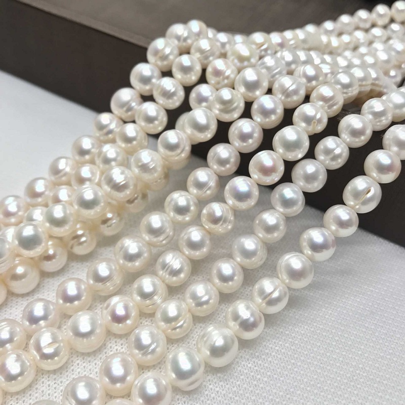 8-9mm mutiara air tawar alami  - Pearl Trim Chain ulasan dan harga